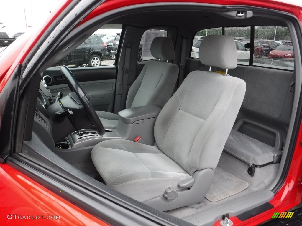 2008 Tacoma V6 SR5 Access Cab 4x4 - Radiant Red / Graphite Gray photo #14