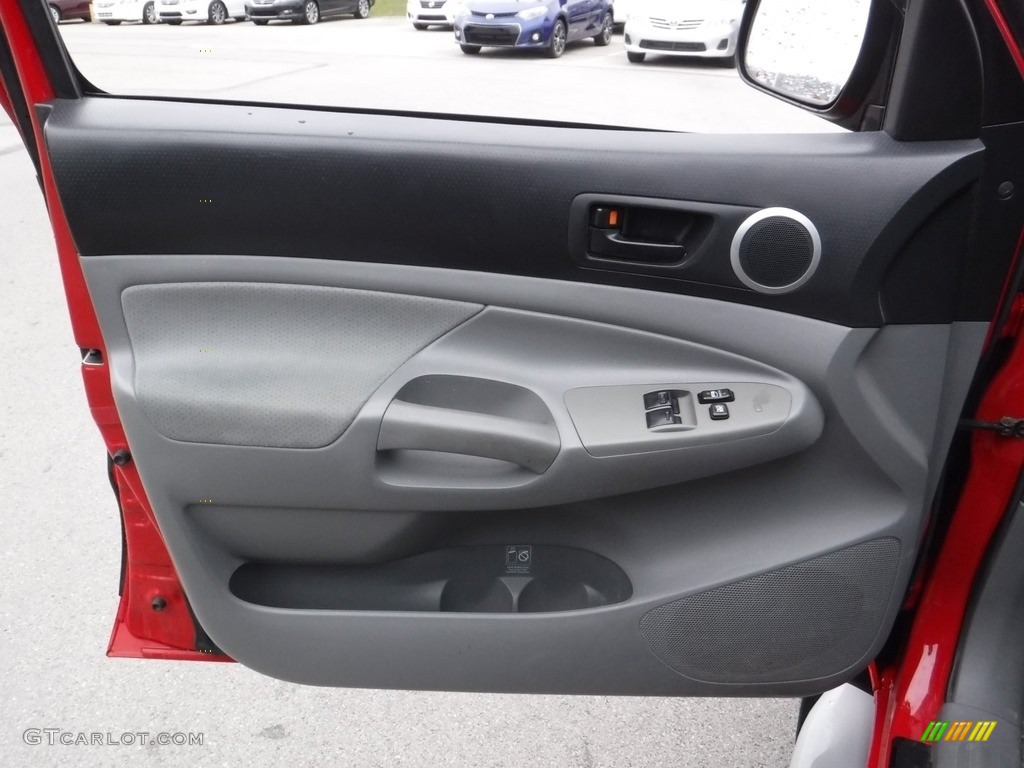 2008 Tacoma V6 SR5 Access Cab 4x4 - Radiant Red / Graphite Gray photo #15