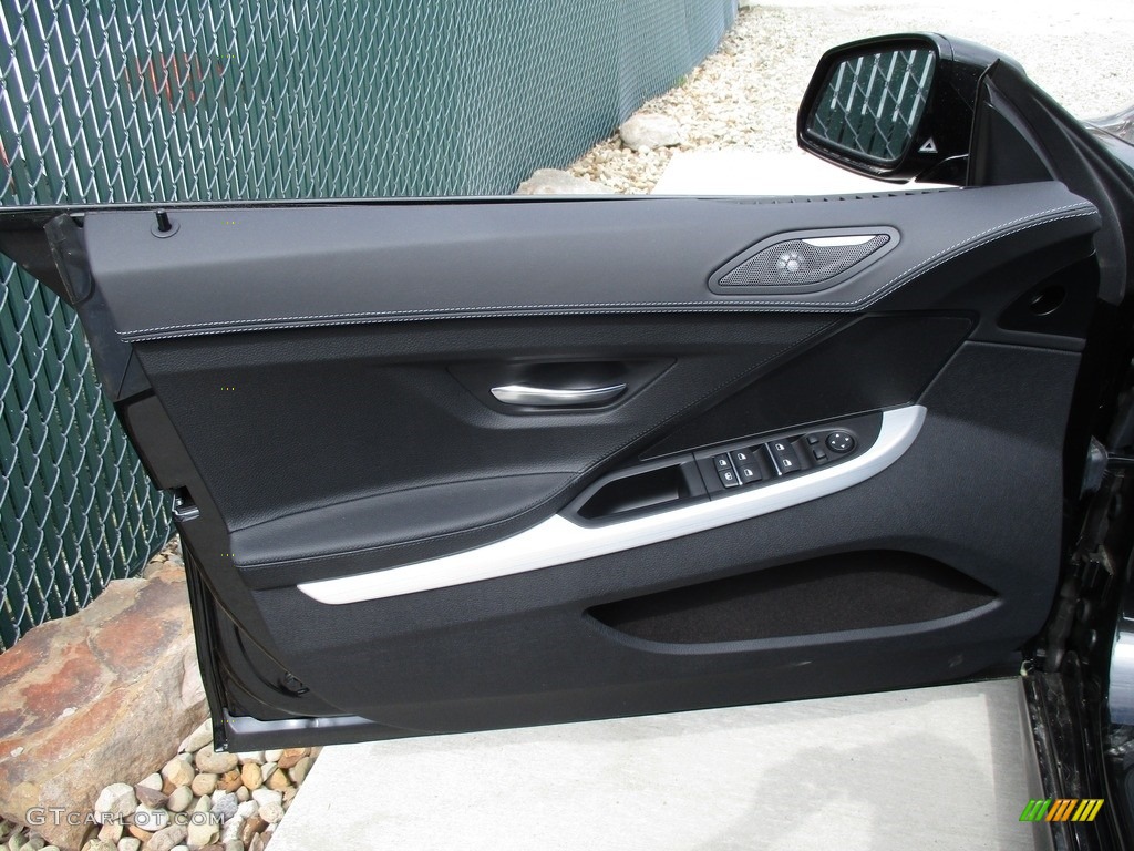 2017 6 Series 640i xDrive Gran Coupe - Jet Black / Black photo #11