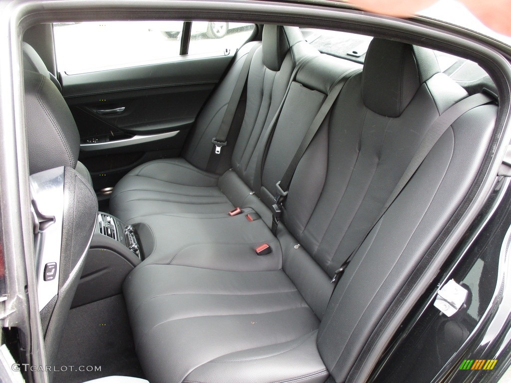 2017 6 Series 640i xDrive Gran Coupe - Jet Black / Black photo #14