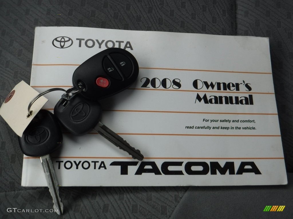 2008 Tacoma V6 SR5 Access Cab 4x4 - Radiant Red / Graphite Gray photo #23