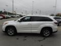 2014 Blizzard White Pearl Toyota Highlander XLE AWD  photo #7