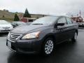 2014 Amethyst Gray Nissan Sentra S  photo #3