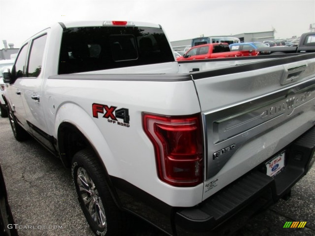 2016 F150 King Ranch SuperCrew 4x4 - Oxford White / King Ranch Java photo #6