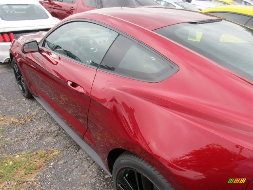 2016 Mustang EcoBoost Coupe - Ruby Red Metallic / Ebony photo #4