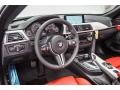 2016 BMW M4 Sakhir Orange/Black Interior Prime Interior Photo