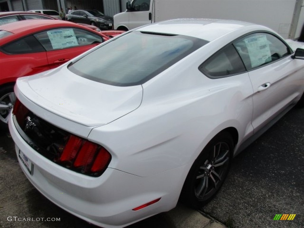 2016 Mustang EcoBoost Coupe - Oxford White / Ebony photo #6