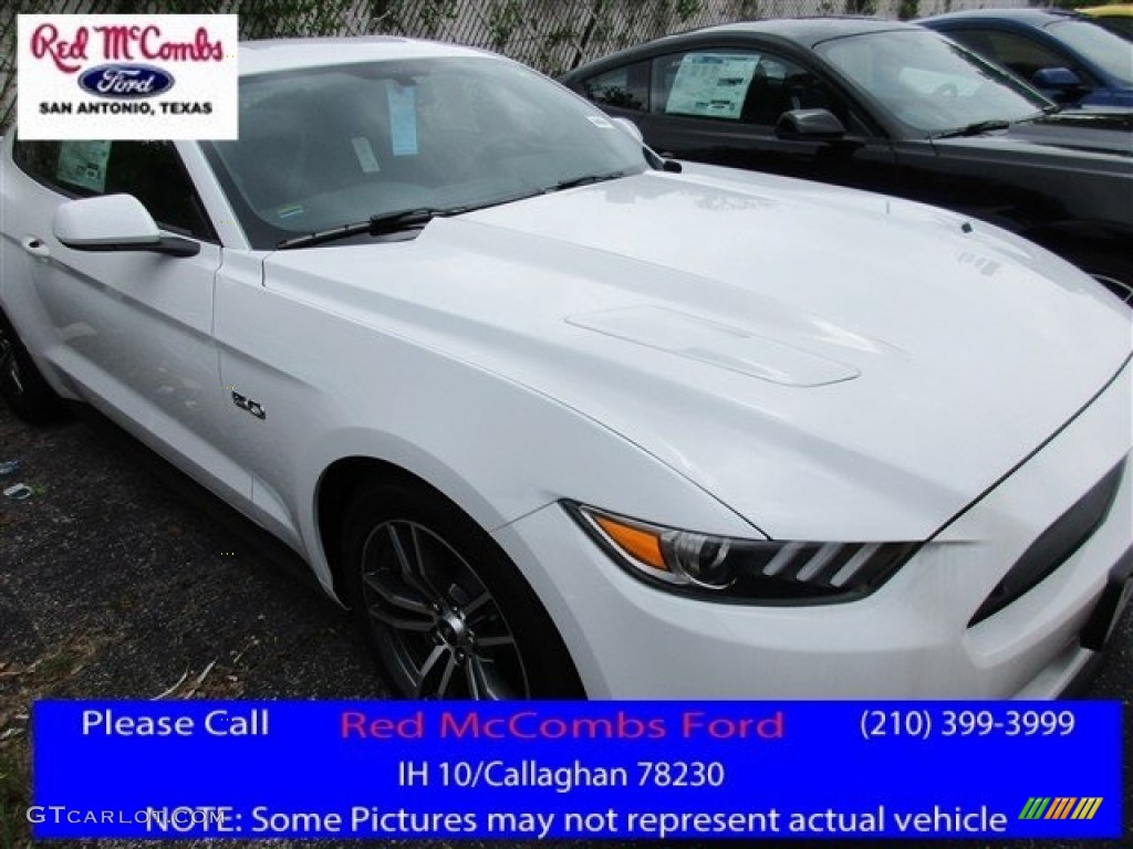 2016 Mustang GT Coupe - Oxford White / Ebony photo #1