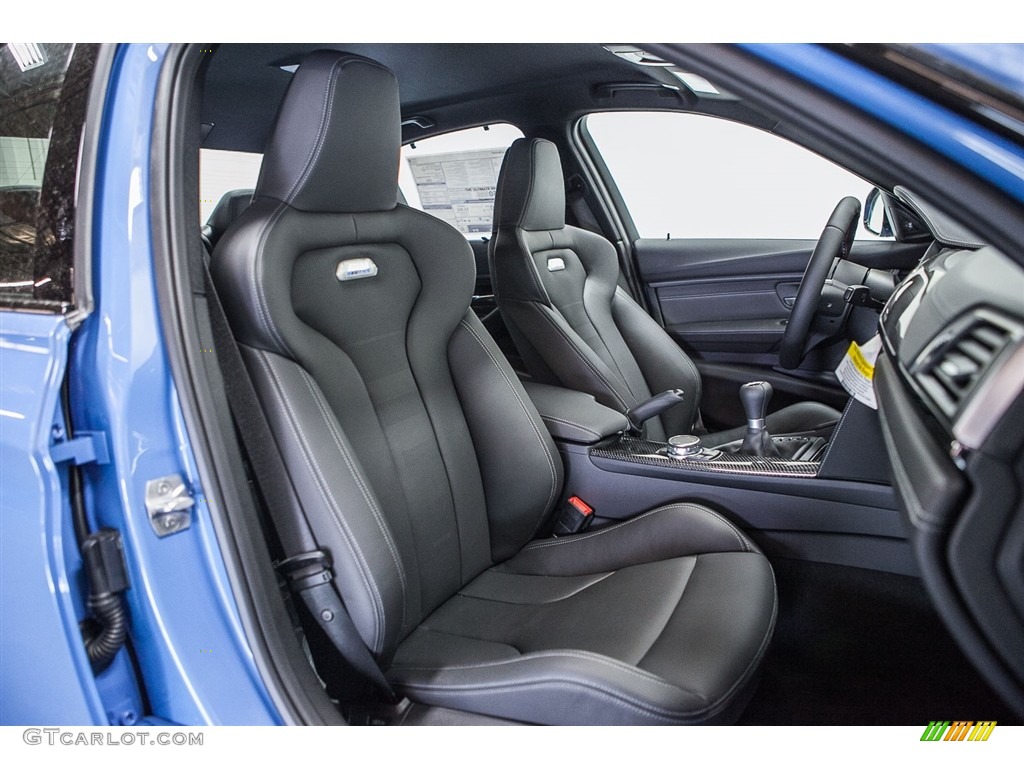 Black Interior 2016 BMW M3 Sedan Photo #112586940