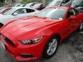 2016 Race Red Ford Mustang V6 Coupe  photo #2