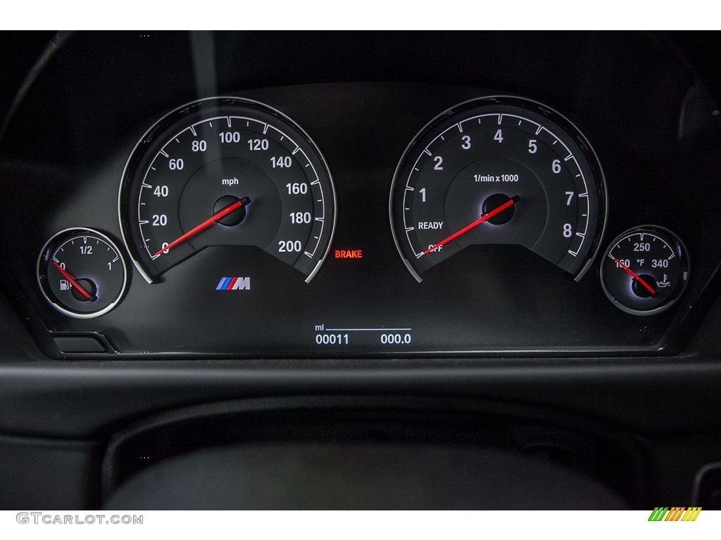 2016 BMW M3 Sedan Gauges Photo #112587096