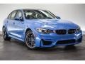 2016 Yas Marina Blue Metallic BMW M3 Sedan  photo #12