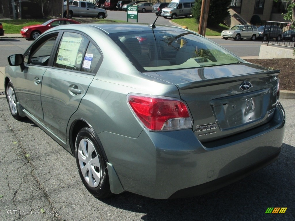 2016 Impreza 2.0i 4-door - Jasmine Green Metallic / Ivory photo #2
