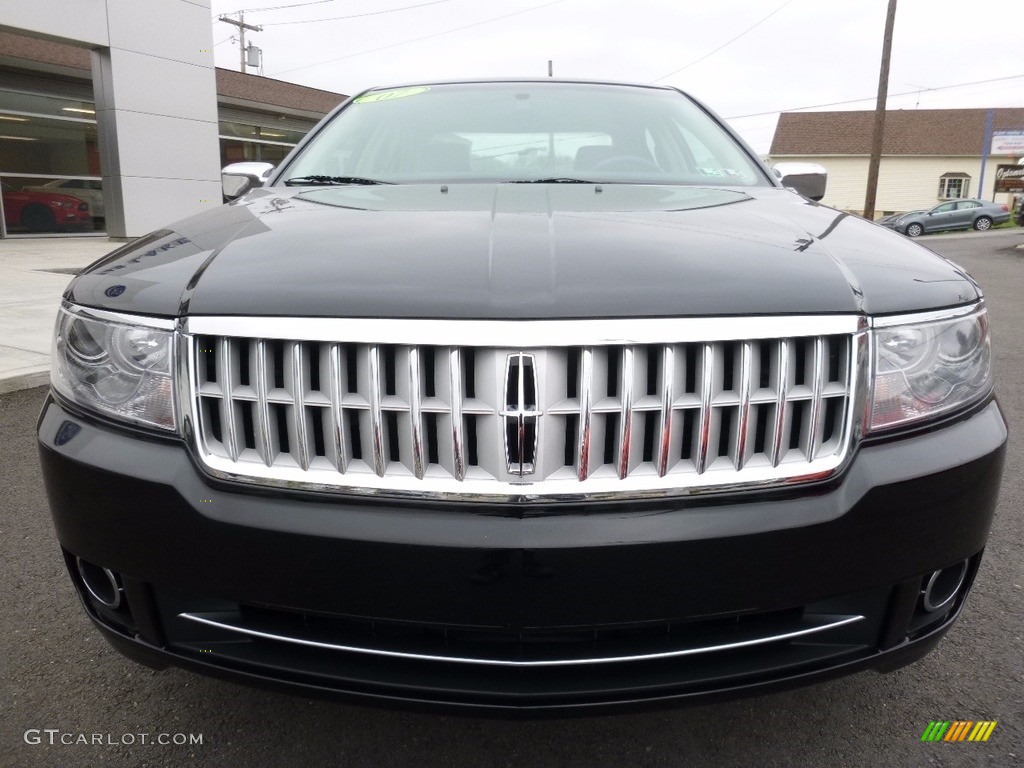 2007 MKZ Sedan - Black / Light Stone photo #2