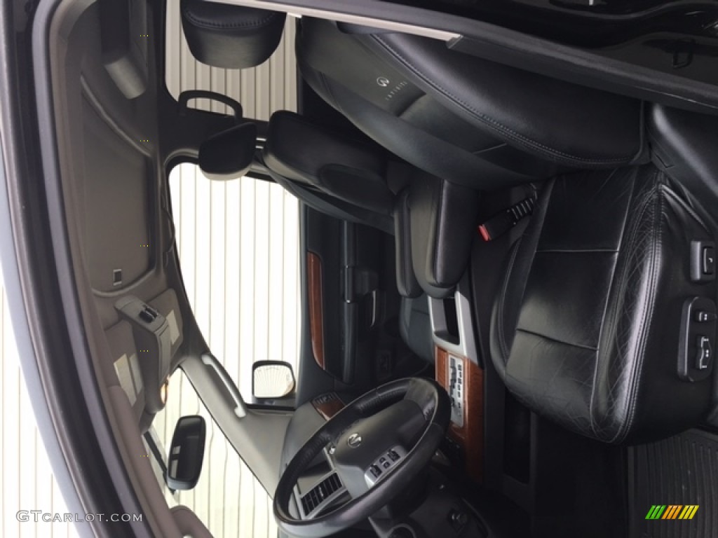 2010 QX 56 4WD - Liquid Onyx Black / Wheat photo #18