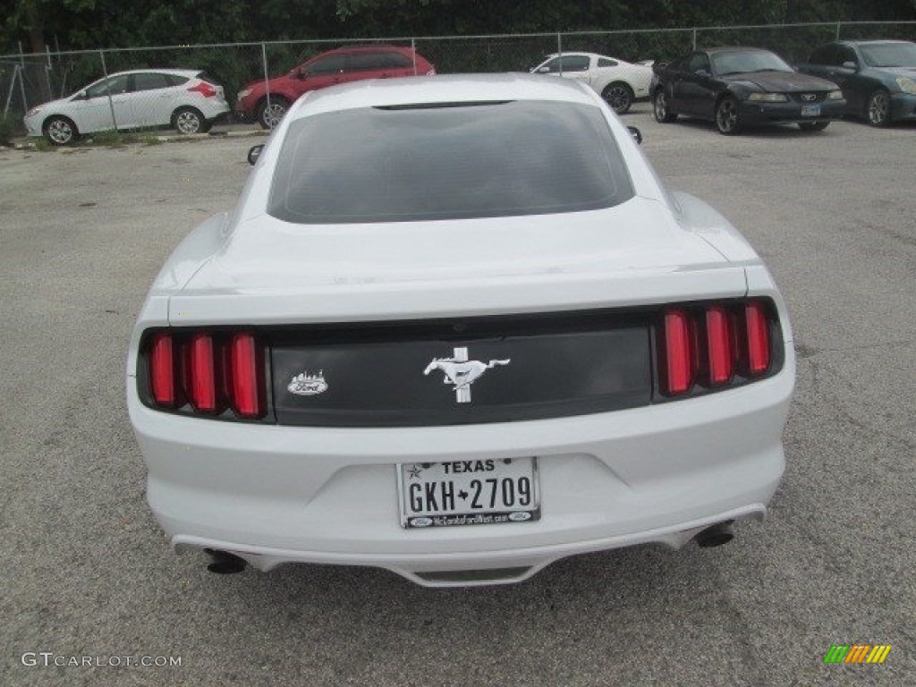 2016 Mustang V6 Coupe - Oxford White / Ebony photo #8