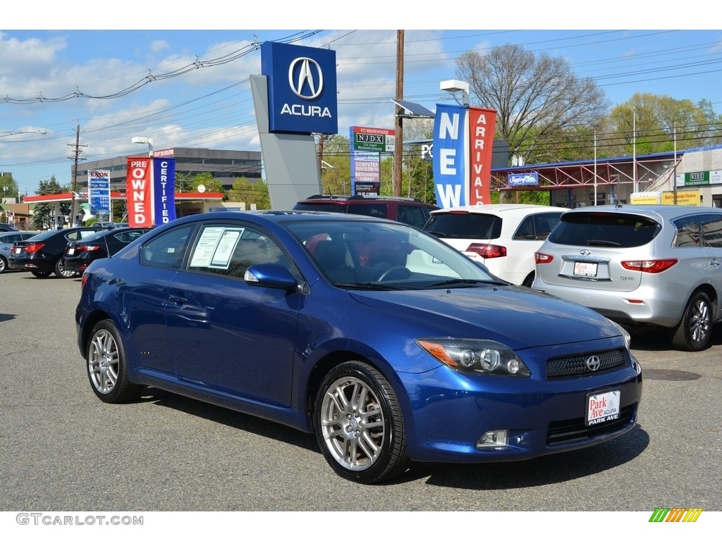 2008 tC  - Nautical Blue Metallic / Dark Charcoal Gray photo #1