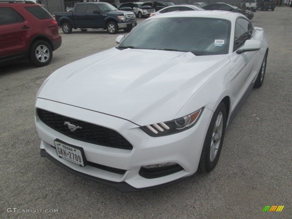 2016 Mustang V6 Coupe - Oxford White / Ebony photo #14