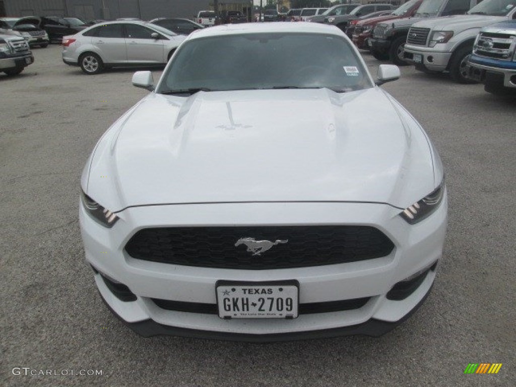2016 Mustang V6 Coupe - Oxford White / Ebony photo #15