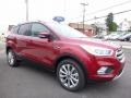 Ruby Red 2017 Ford Escape Titanium 4WD Exterior