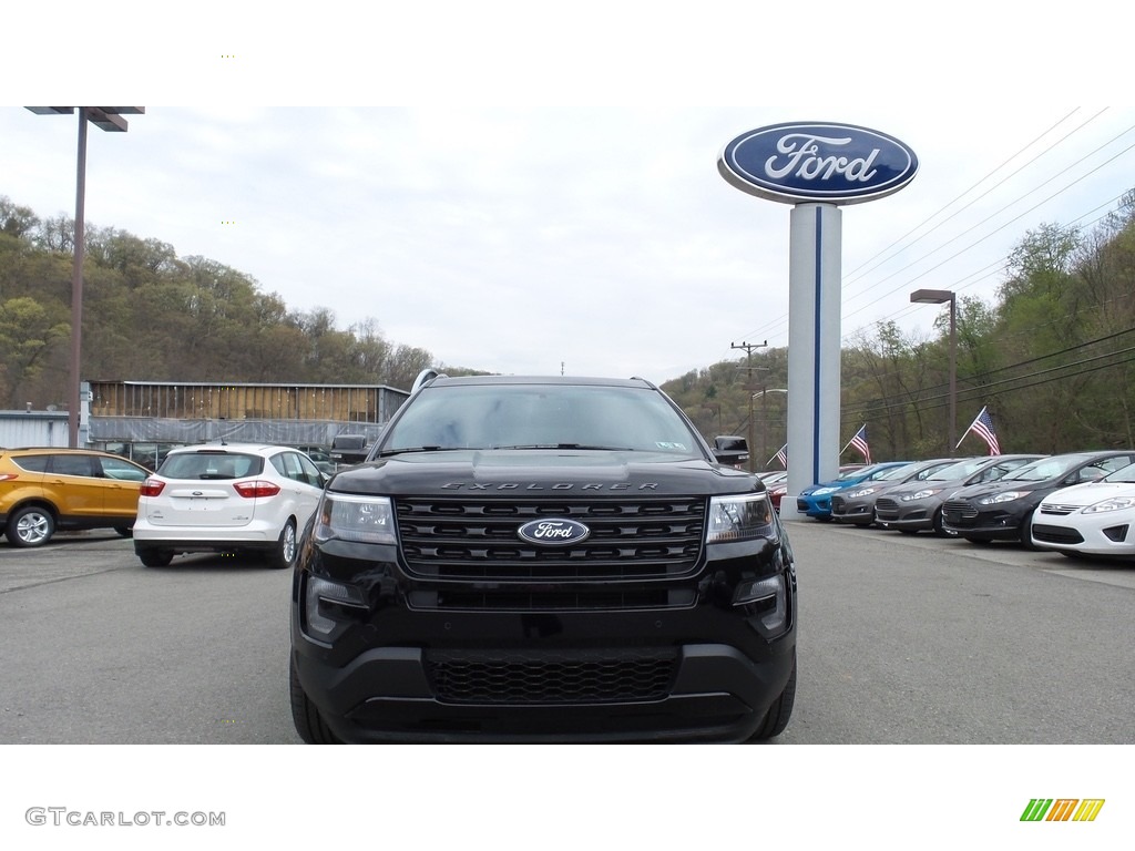 2016 Explorer Sport 4WD - Shadow Black / Ebony Black photo #2