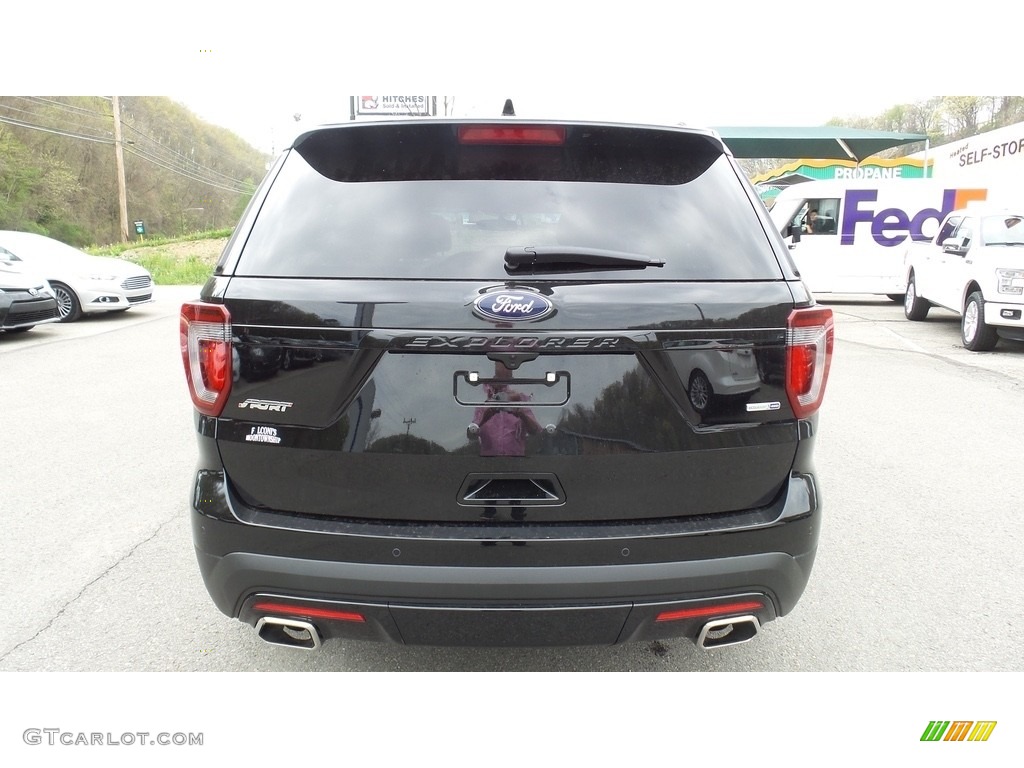 2016 Explorer Sport 4WD - Shadow Black / Ebony Black photo #8