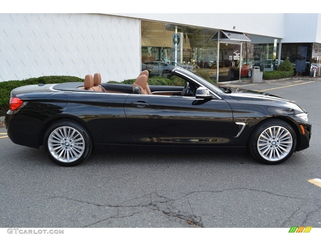 Jet Black 2016 BMW 4 Series 435i xDrive Convertible Exterior Photo #112595805