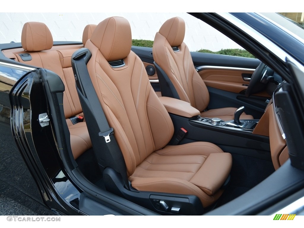 Saddle Brown Interior 2016 BMW 4 Series 435i xDrive Convertible Photo #112596468