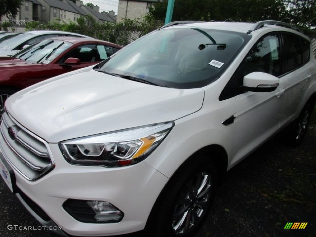 2017 Escape Titanium - White Platinum / Medium Light Stone photo #2