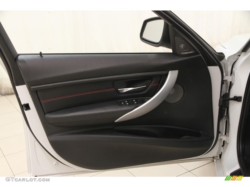 2013 3 Series 328i xDrive Sedan - Mineral White Metallic / Coral Red/Black photo #4