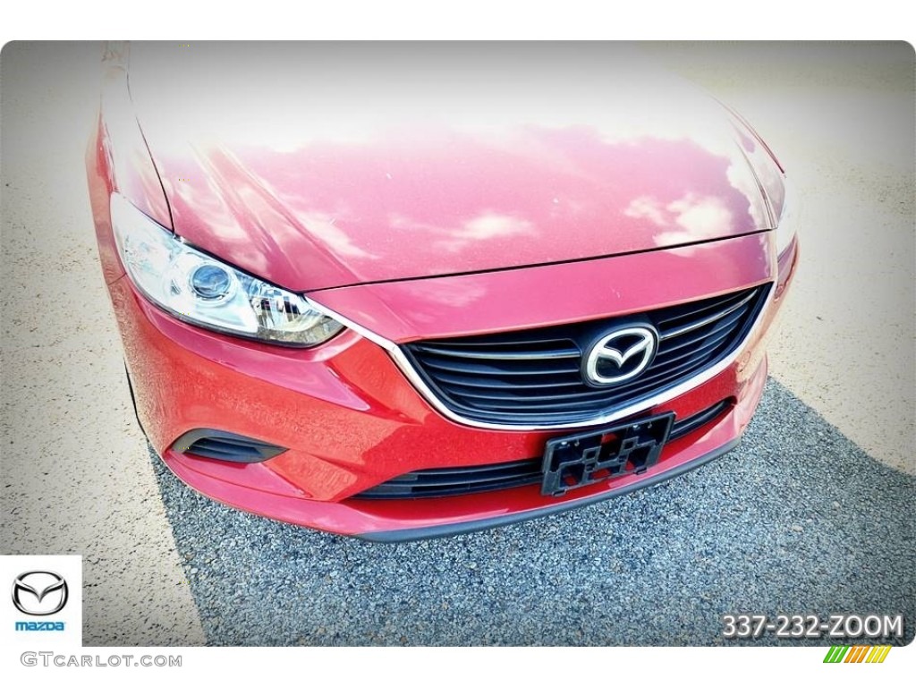 2016 Mazda6 Sport - Soul Red Metallic / Black photo #10