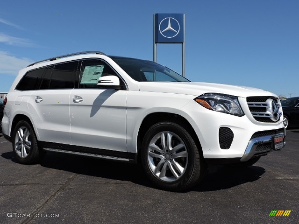 2017 GLS 450 4Matic - Polar White / Black photo #3