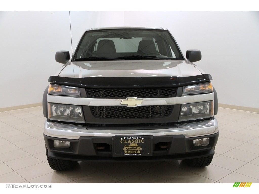 2006 Colorado Z71 Extended Cab 4x4 - Silver Birch Metallic / Very Dark Pewter photo #2