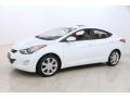 2012 Shimmering White Hyundai Elantra Limited  photo #3