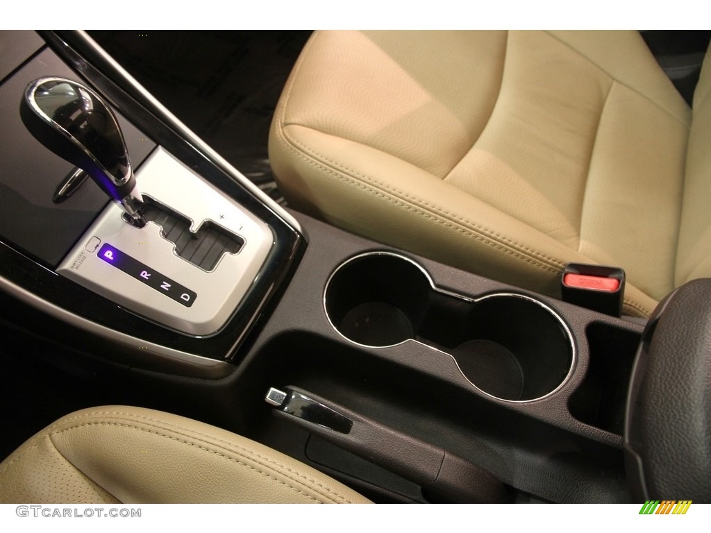 2012 Elantra Limited - Shimmering White / Beige photo #14