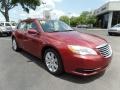 2014 Deep Cherry Red Crystal Pearl Chrysler 200 Touring Sedan  photo #10