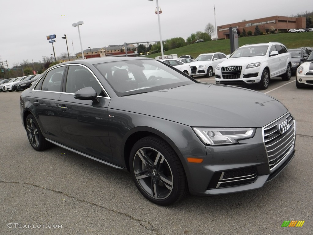 Monsoon Gray Metallic 2017 Audi A4 2.0T Premium Plus quattro Exterior Photo #112604430