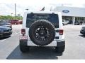 2014 Bright White Jeep Wrangler Unlimited Sahara 4x4  photo #4