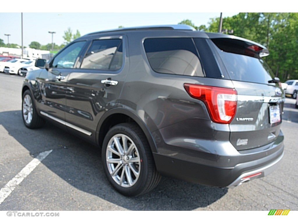 2016 Explorer Limited - Magnetic Metallic / Ebony Black photo #25