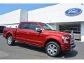 Ruby Red 2016 Ford F150 Platinum SuperCrew 4x4