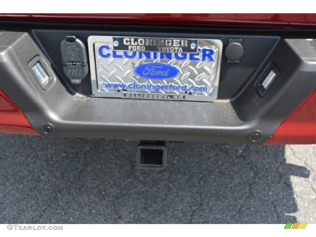 2016 F150 Platinum SuperCrew 4x4 - Ruby Red / Black photo #5