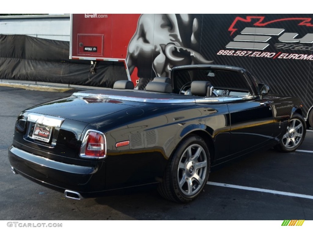 2010 Phantom Drophead Coupe - Black / Black photo #10