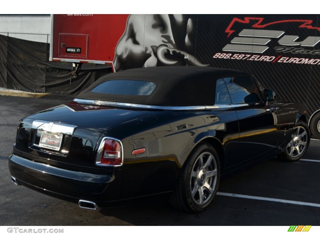 2010 Phantom Drophead Coupe - Black / Black photo #21