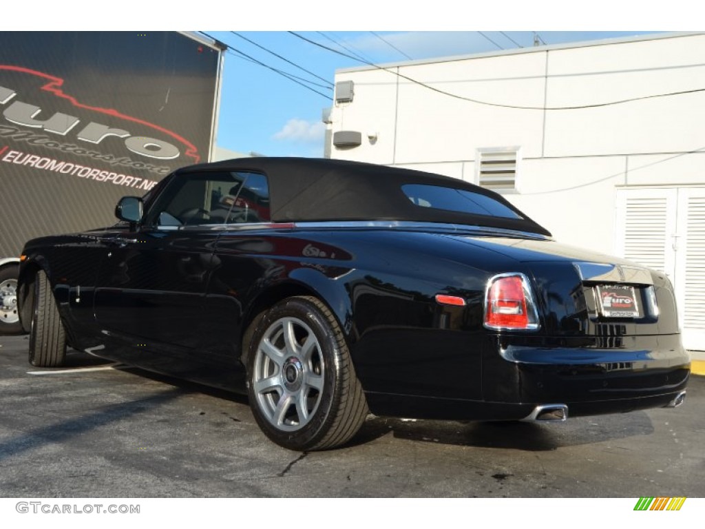 2010 Phantom Drophead Coupe - Black / Black photo #23