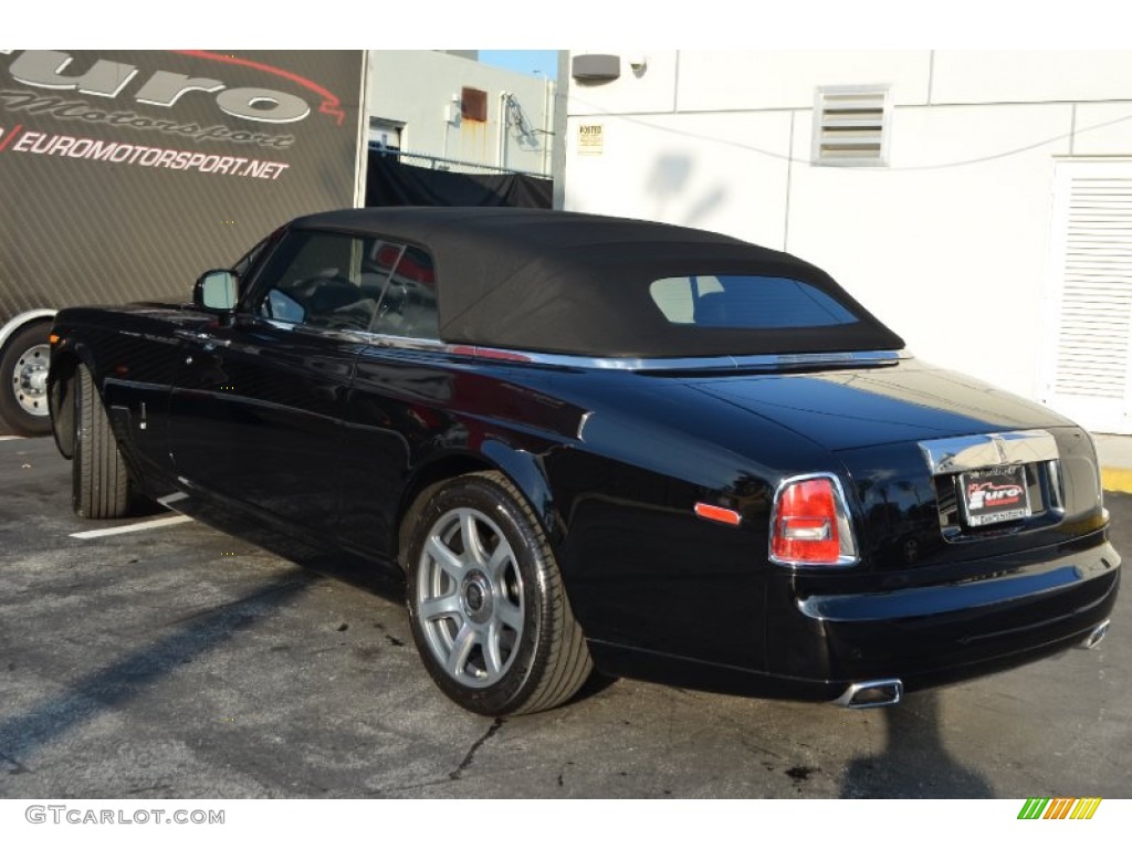 2010 Phantom Drophead Coupe - Black / Black photo #28