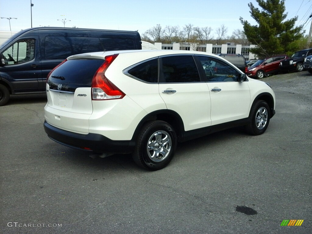 2013 CR-V LX AWD - White Diamond Pearl / Gray photo #4