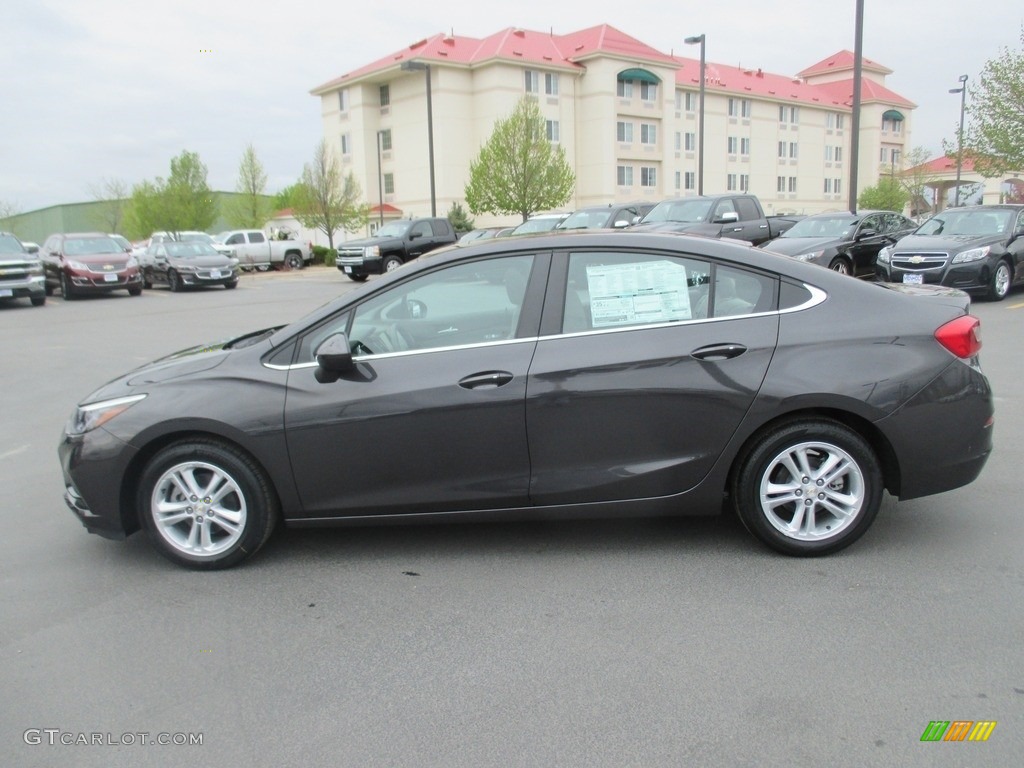 2016 Cruze LT Sedan - Tungsten Metallic / Jet Black photo #3