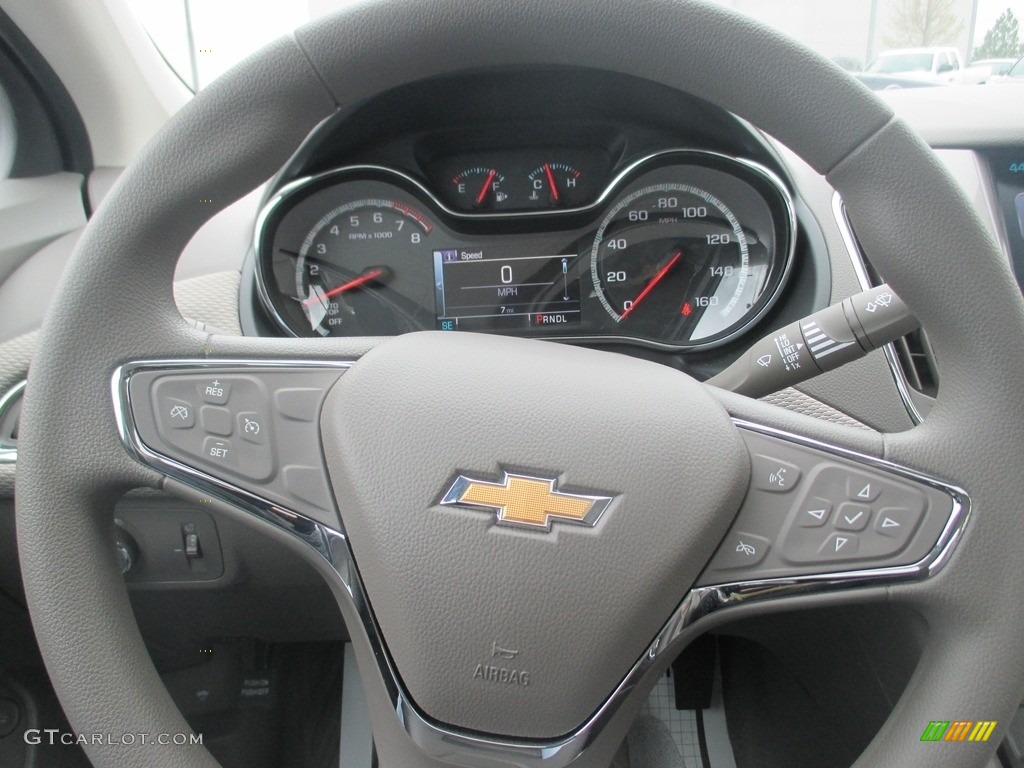 2016 Cruze LT Sedan - Tungsten Metallic / Jet Black photo #13
