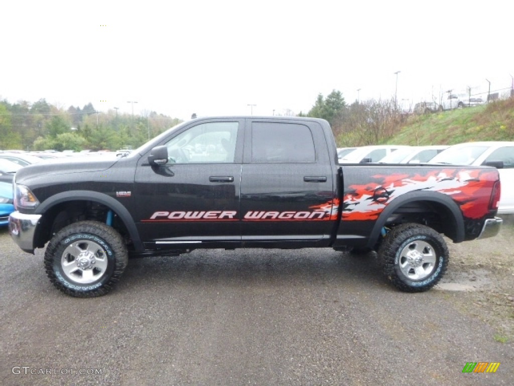 Black 2016 Ram 2500 Power Wagon Crew Cab 4x4 Exterior Photo #112611740