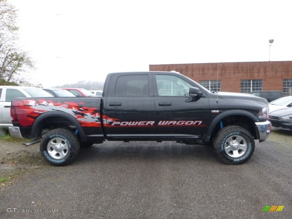 Black 2016 Ram 2500 Power Wagon Crew Cab 4x4 Exterior Photo #112611845